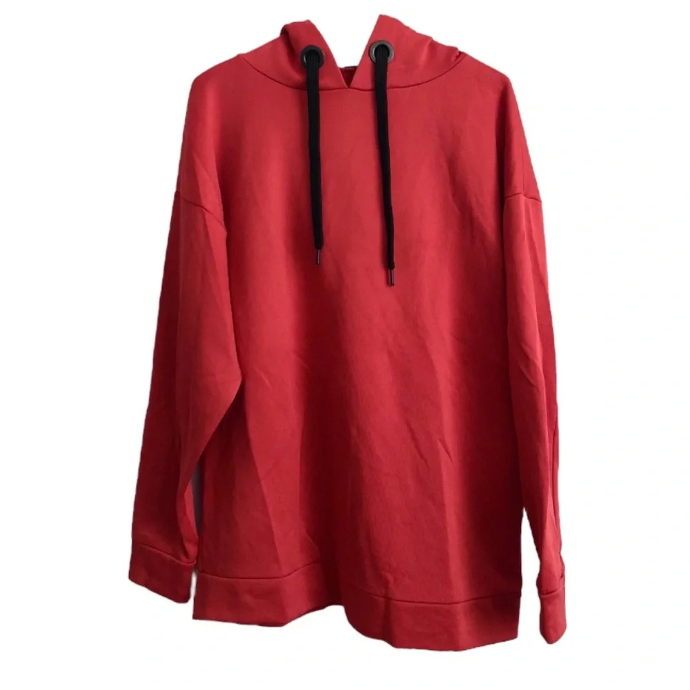 ZARA Red Oversized Hoodie Size S - Picture 14 of 14